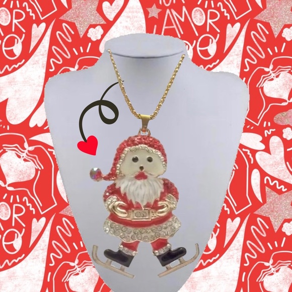 CUTE SANTA ON SKATES - Picture 3 of 5